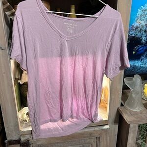 American Eagle purple Short Sleeve Tee